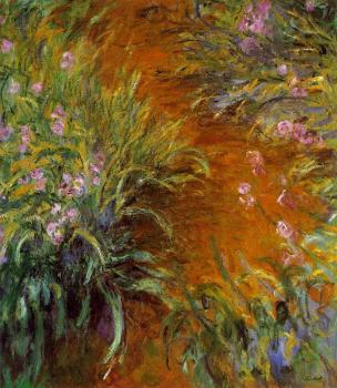 Claude Oscar Monet : The Path through the Irises